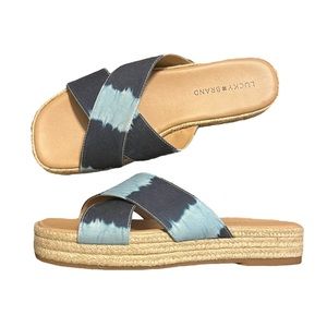 🌟NEW🌟 Lucky Brand Gayte Slide Sandals